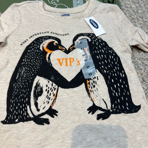 NWT Bundle of 6 Girls Long Sleeve Tees Tops size 4T - Picture 8 of 9